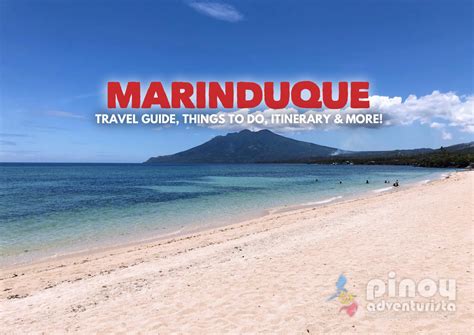 marinduque tourist spot|marinduque philippines resorts.